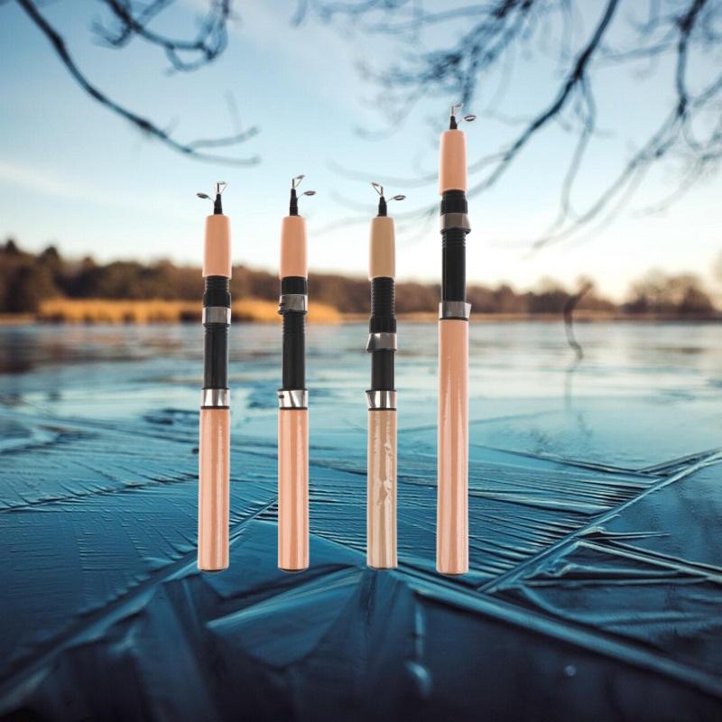 Fishing Rod Spinning - Ultralichte winter ijsvis hengel, draagbare winter