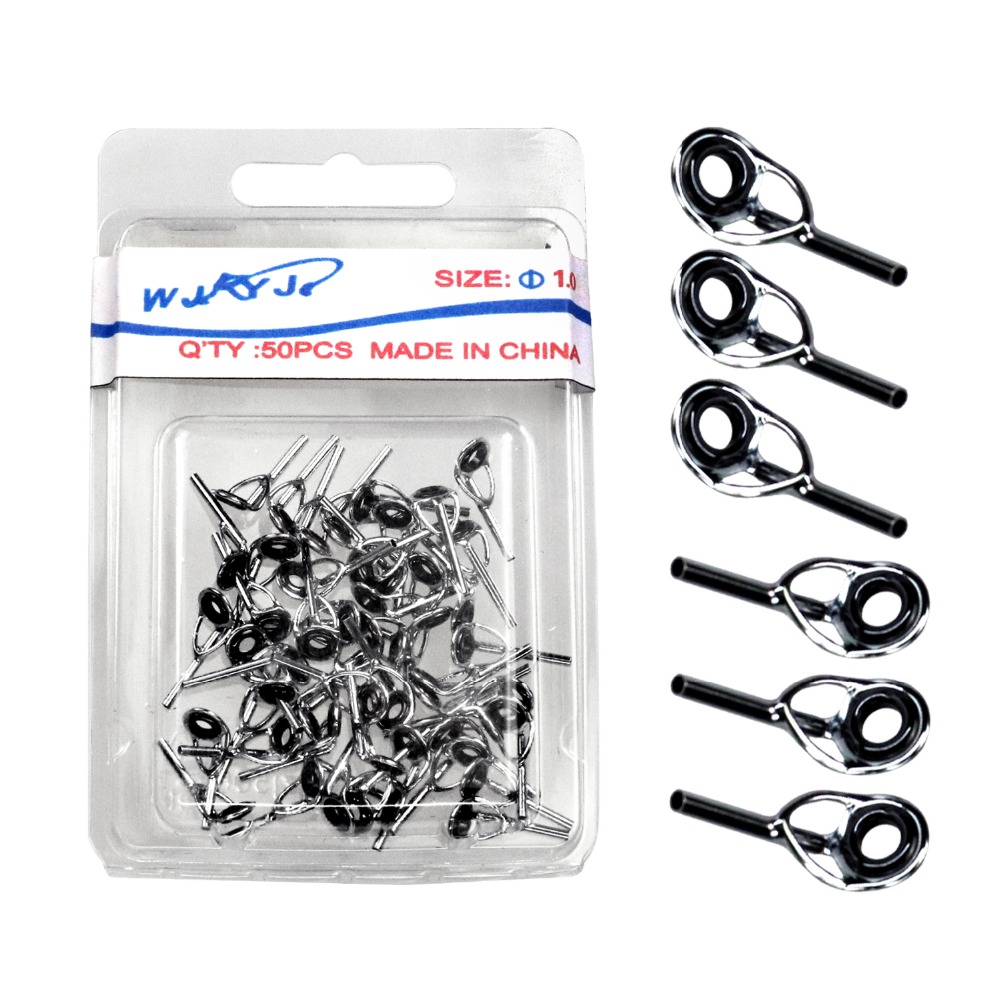 Fishing Rod Tip Replacement - 50 stks 1mm 1.5mm 2mm Hengel