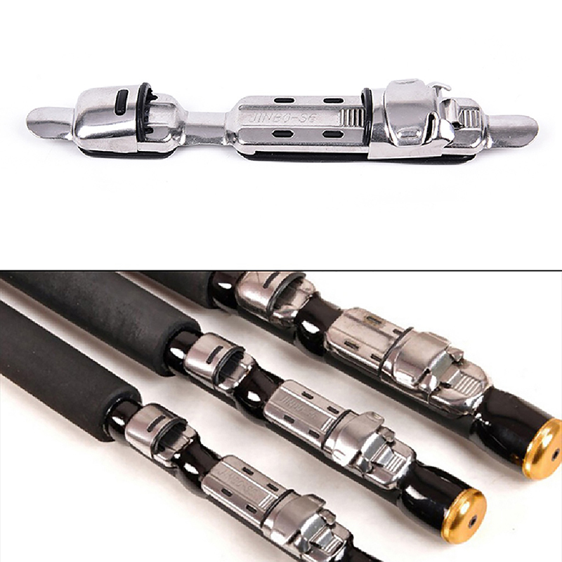 Fishing Rod Repair Kit - Roestvrijstalen zitting Visserijrol Zitting Dek Hengelcliphouder