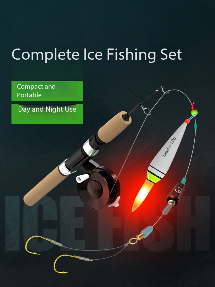 Fishing Rod Ice - Nieuwe IJsvisstok Ultra Korte Mini Telescopische
