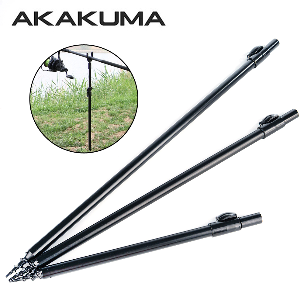Fishing Rod Rack - Telescopische visstokhouder van aluminiumlegering met schroefdraad,