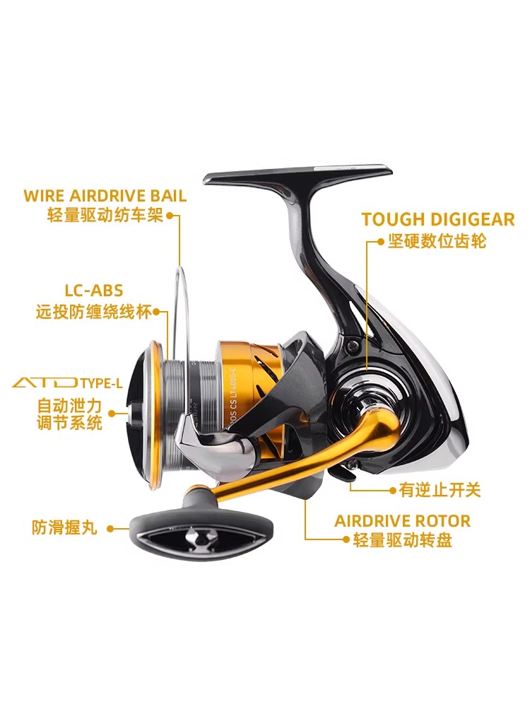24 DAIWA REVROS CS LT Spinning - Abu Garcia Reel Max recensie en prijs