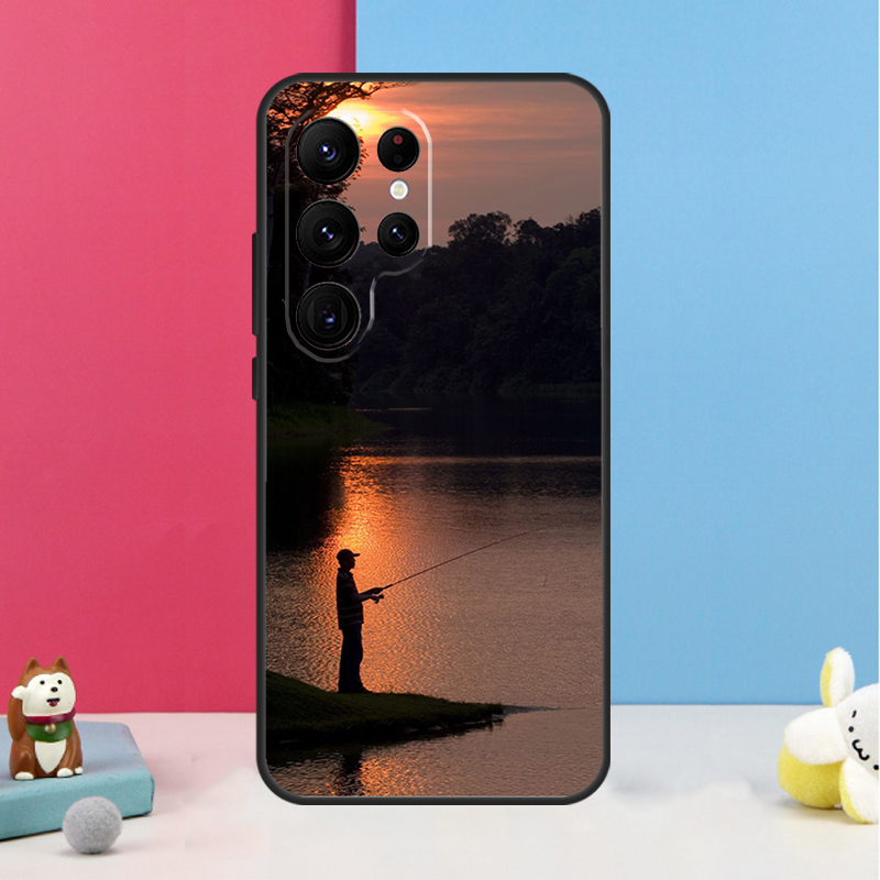 Telefoonhoesje met visstokmoti - Fishing Rod Case recensie en prijs