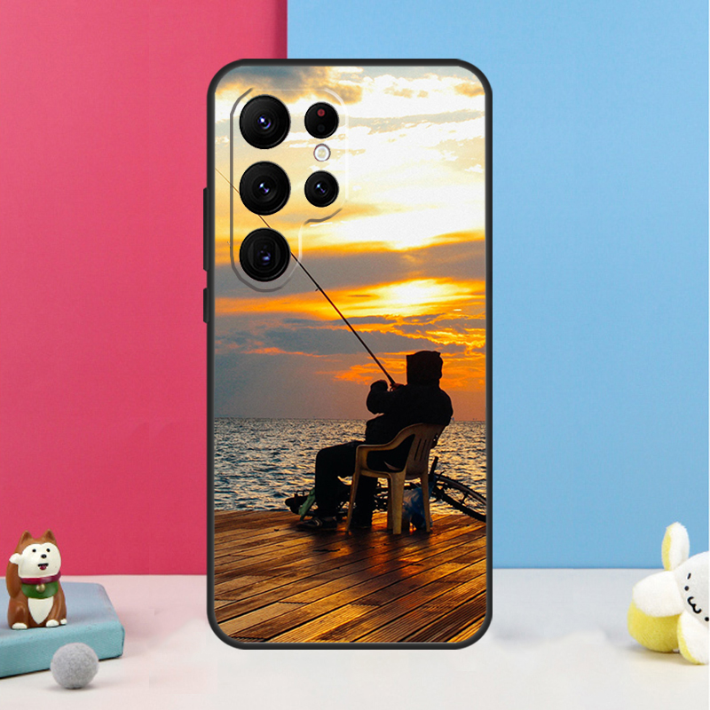 Telefoonhoesje met visstokmoti - Fishing Rod Case recensie en prijs