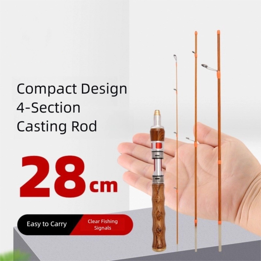 4-delige draaiende hengel Spin - Fishing Rod Spinning recensie en prijs