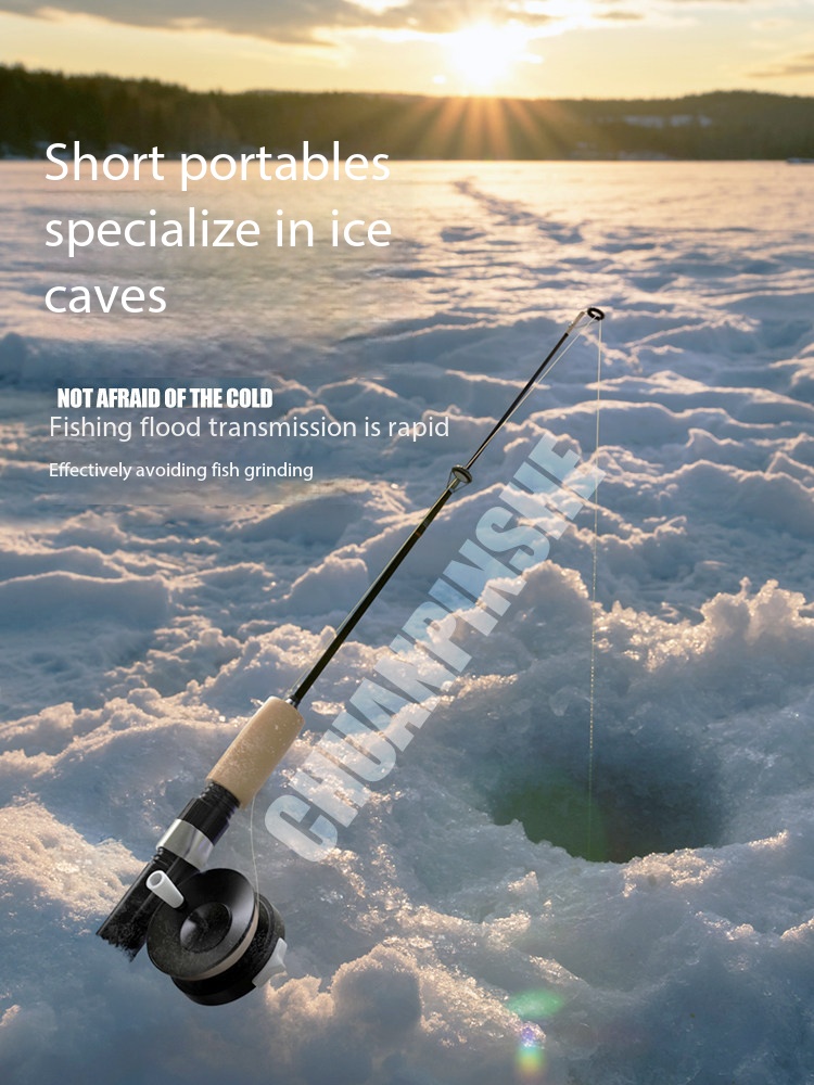 Nieuwe IJsvisstok Ultra Korte  - Fishing Rod Ice recensie en prijs