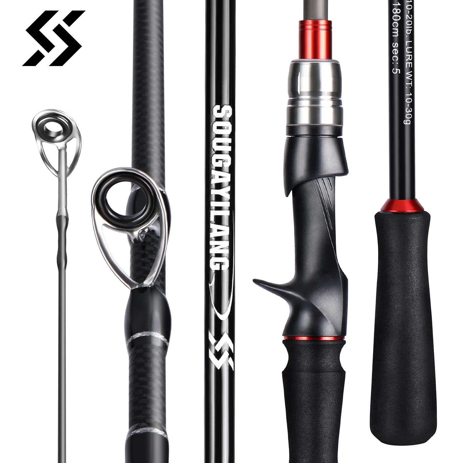 Sougayilang Lokken Hengel 1.8M - Fishing Rod Surf recensie en prijs