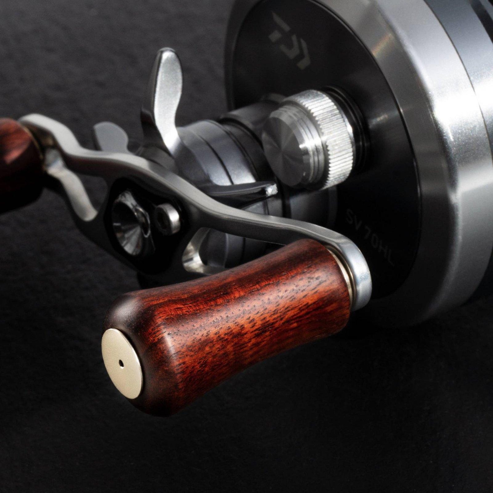 Universele houten vismolenknop - Fishing Rod Spinning recensie en prijs