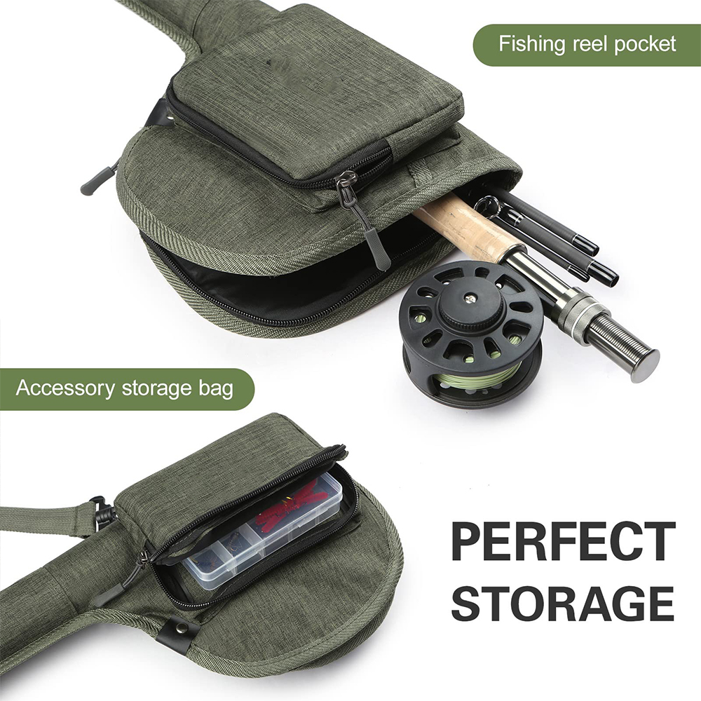 Vliegvishengelhoes Draagbare t - Fishing Rod Fly recensie en prijs