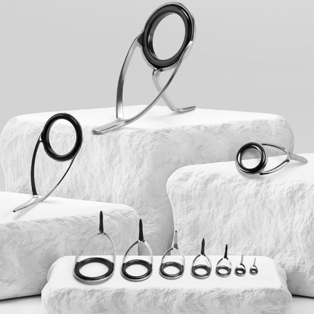 9st Roestvrijstalen Hengel Tip - Fishing Rod Repair Kit recensie en prijs