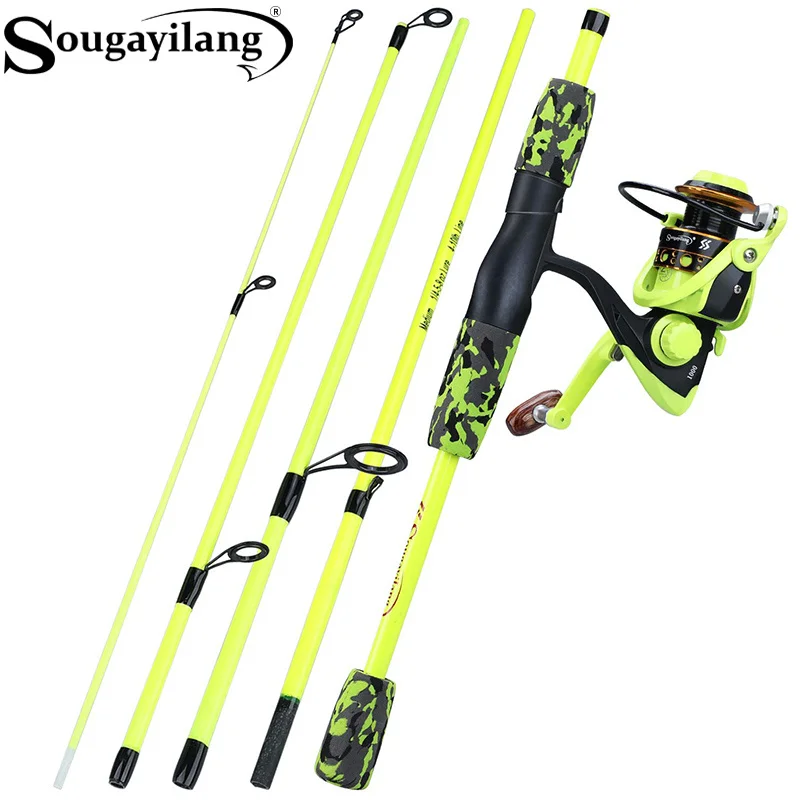 Sougayilang Draagbare 5-delige - Fishing Rod Spinning recensie en prijs