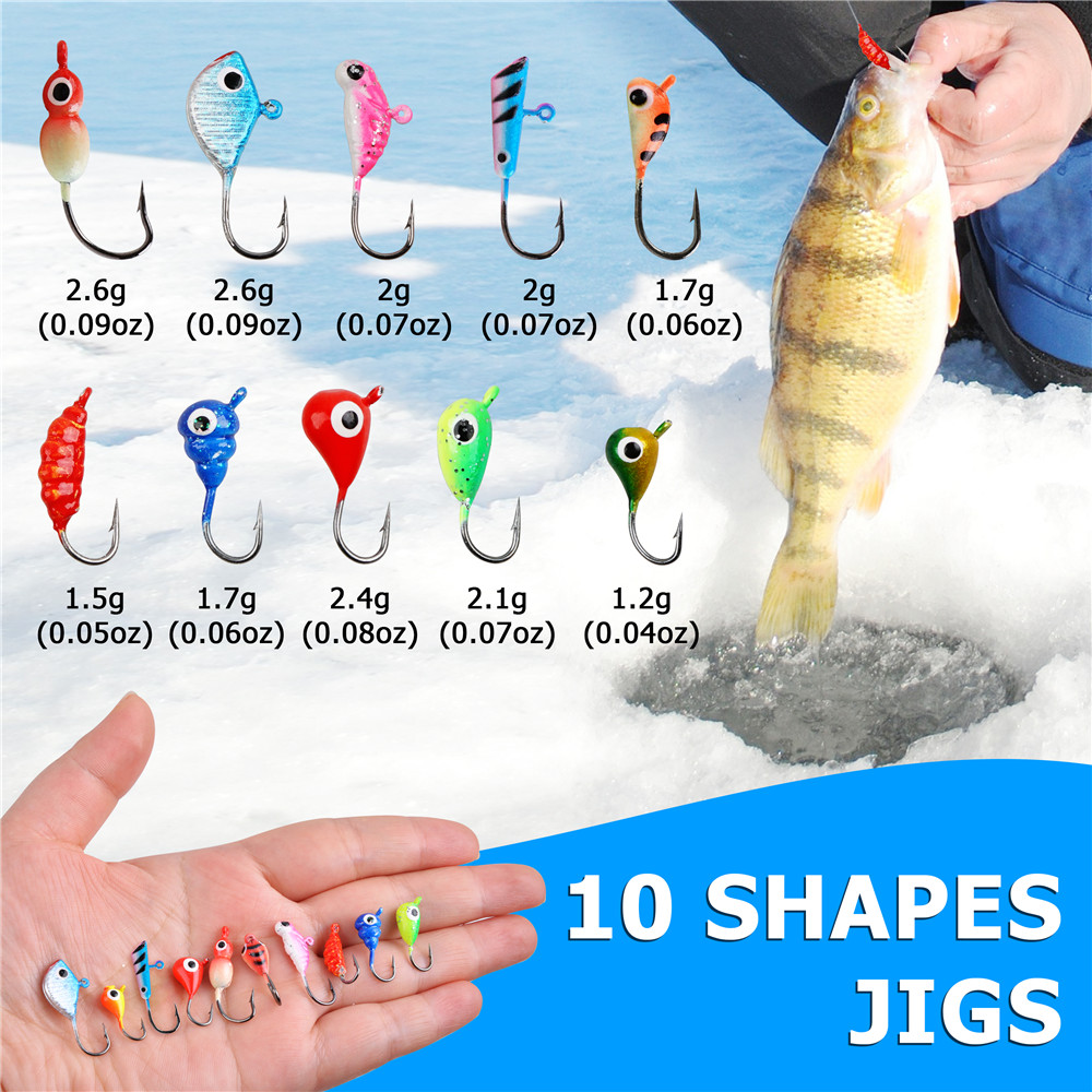 Mini Ijs Hengel Combo Met 12 S - Fishing Rod Fly recensie en prijs